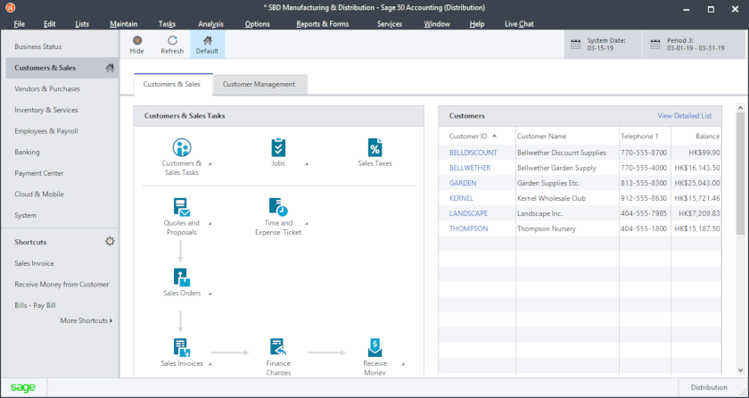 Sage 50 Peachtree Pro Accounting Software